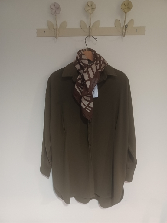 Khaadi Tops - Olive Green Button Down Shirt